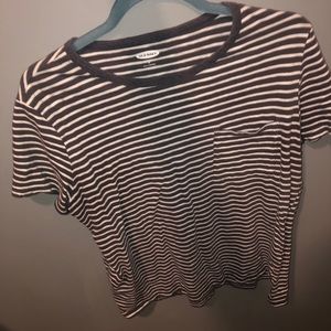 Cute old navy striped shirt!